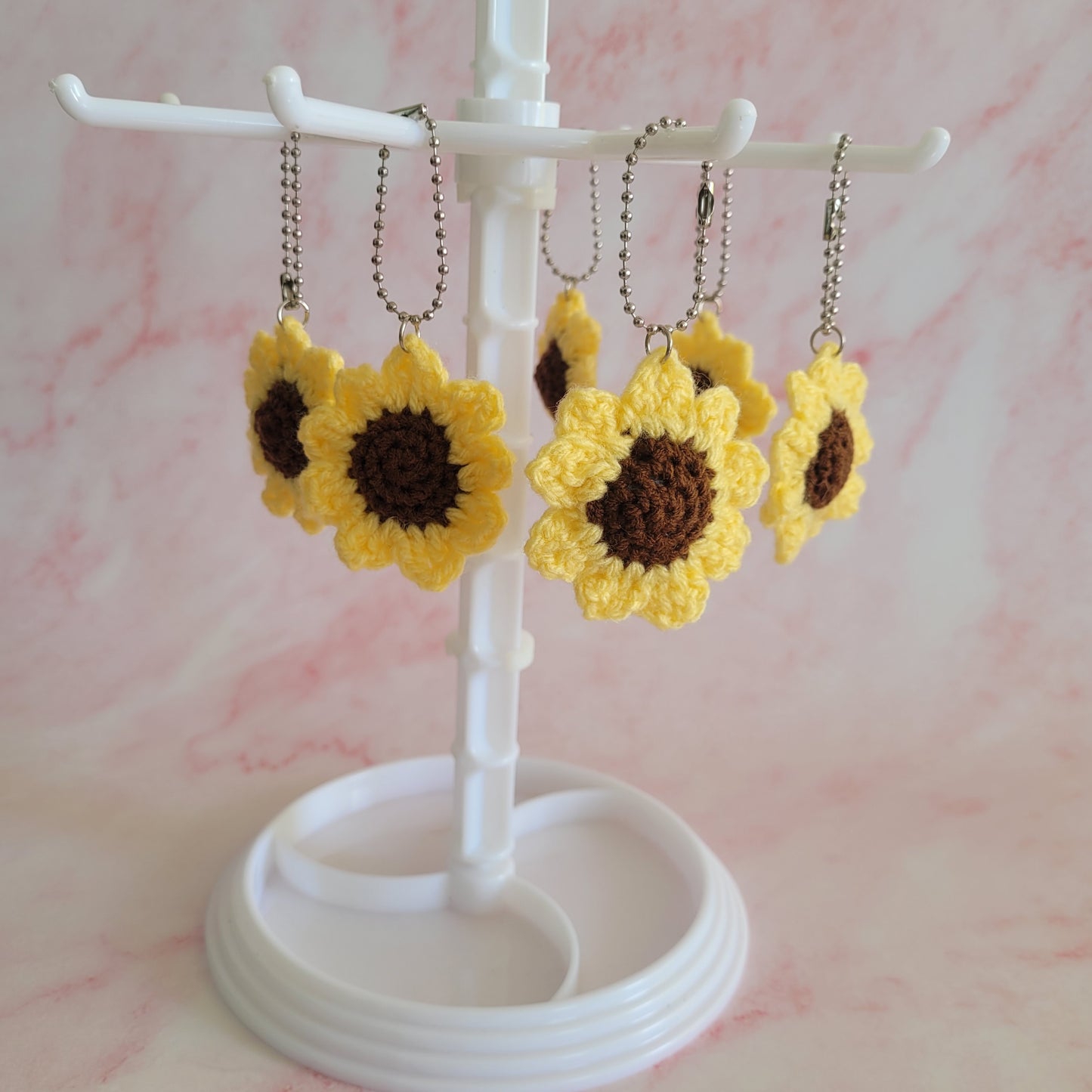 Sunflower Keychain