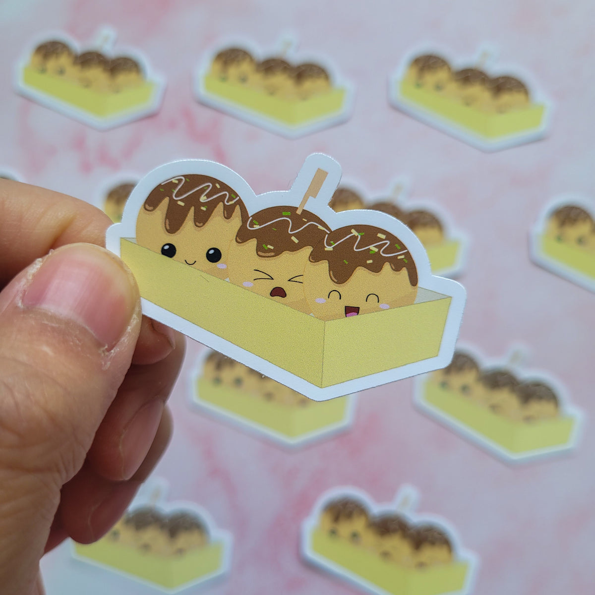 Takoyaki Vinyl Sticker