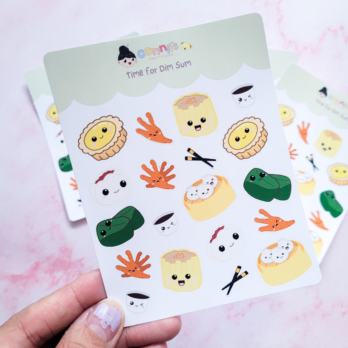 Time for Dim Sum Sticker Sheet