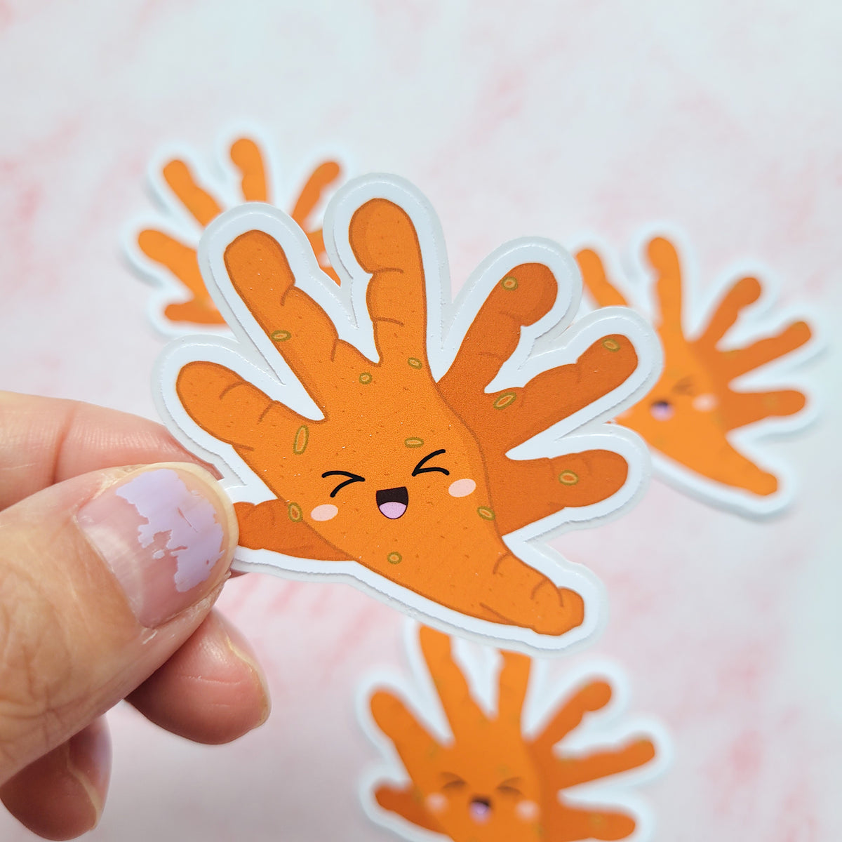 Chicken Feet Vinyl Sticker