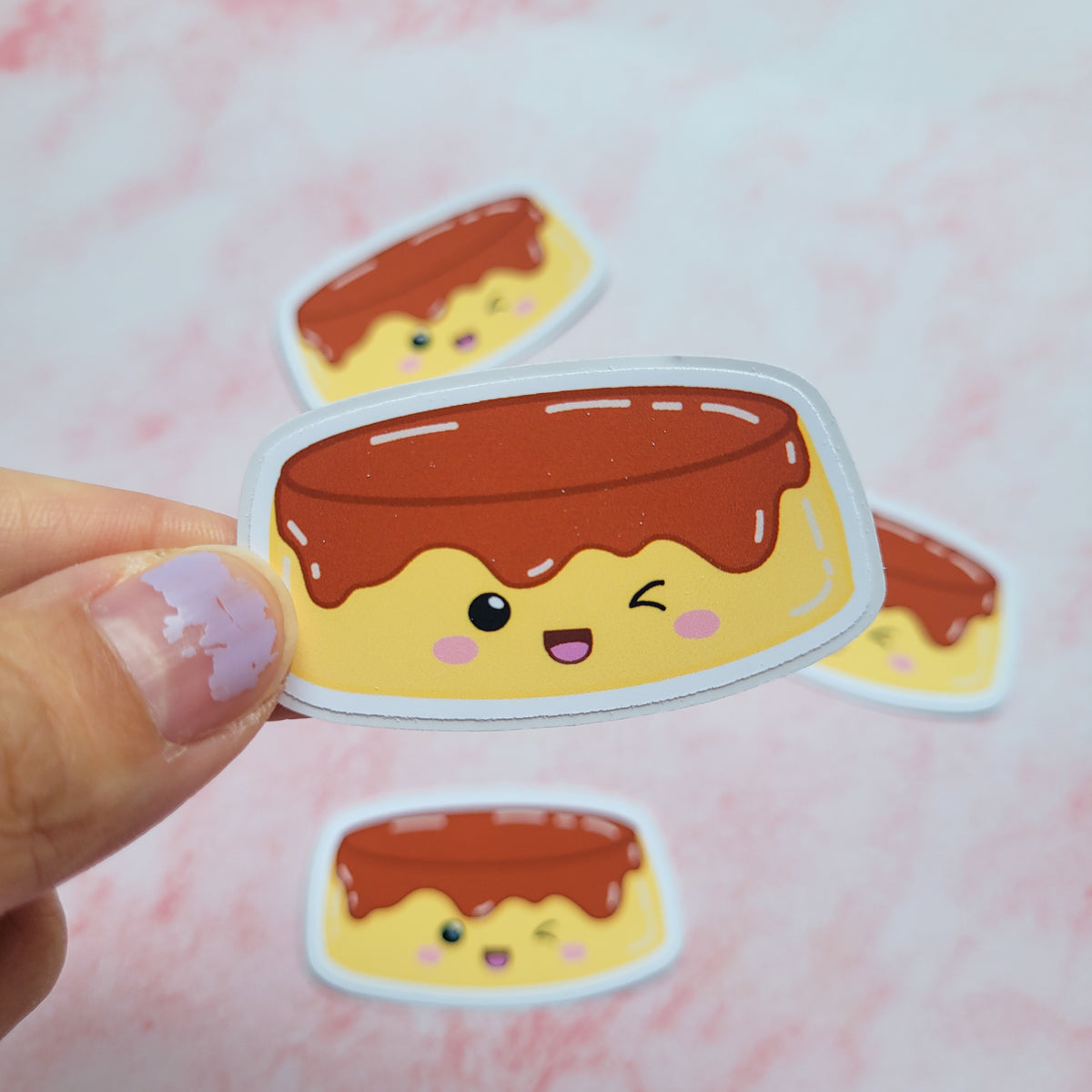 Leche Flan Vinyl Sticker