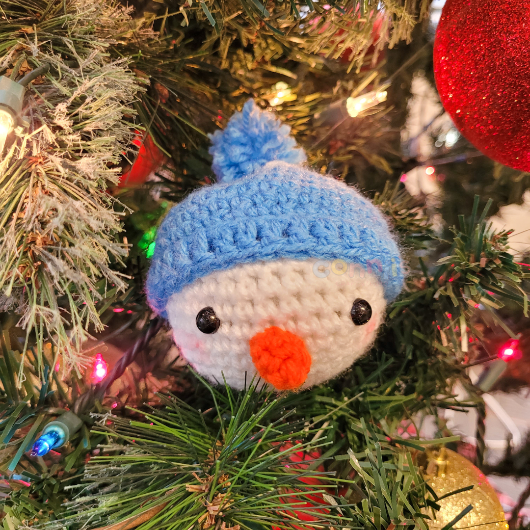 Snowman w/ Beanie Bauble