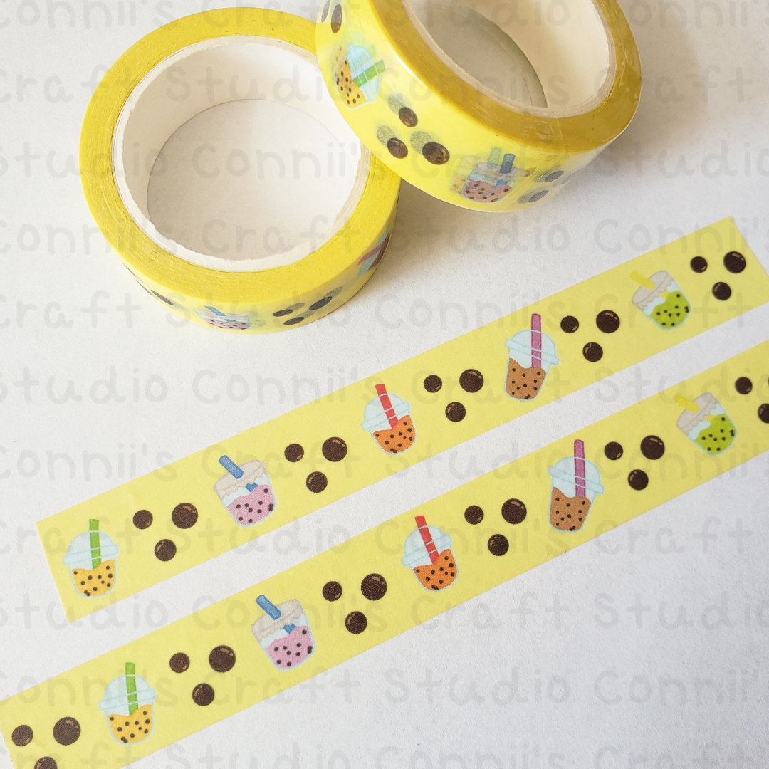 It's A Boba Time Washi Tape