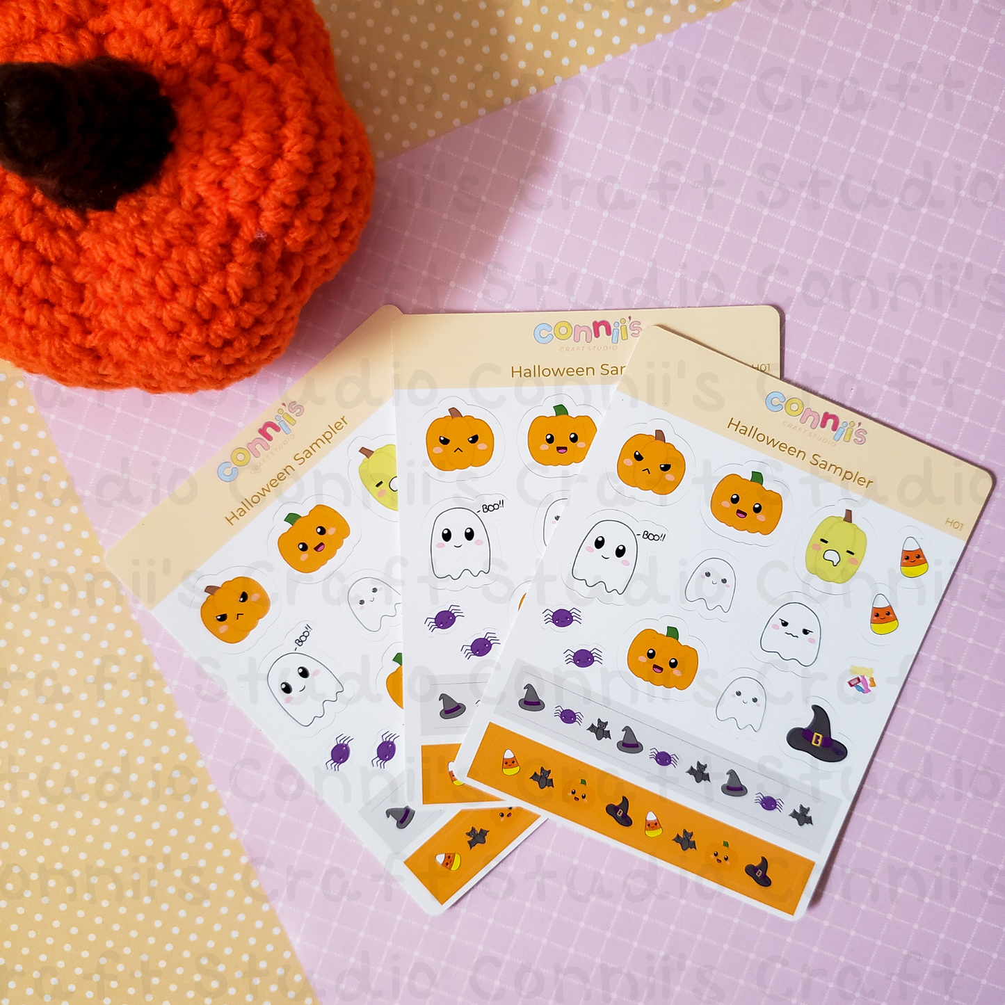 Halloween Sampler Sticker Sheet