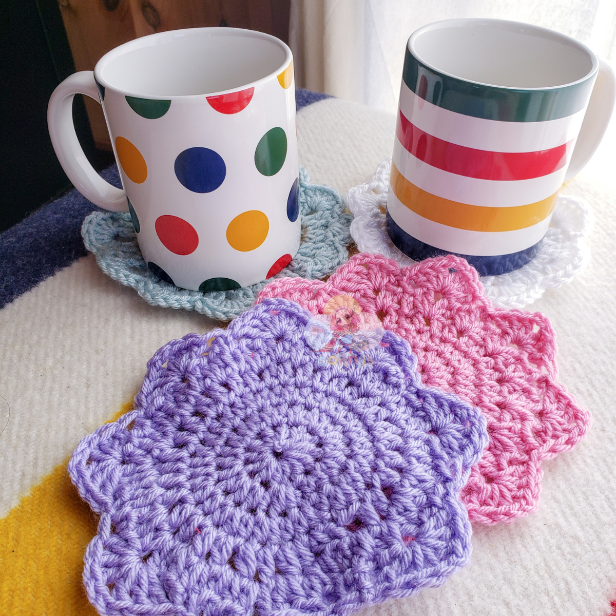 Scalloped Coaster (Set of 4)