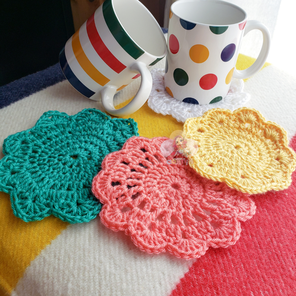 Scalloped Coaster (Set of 4)