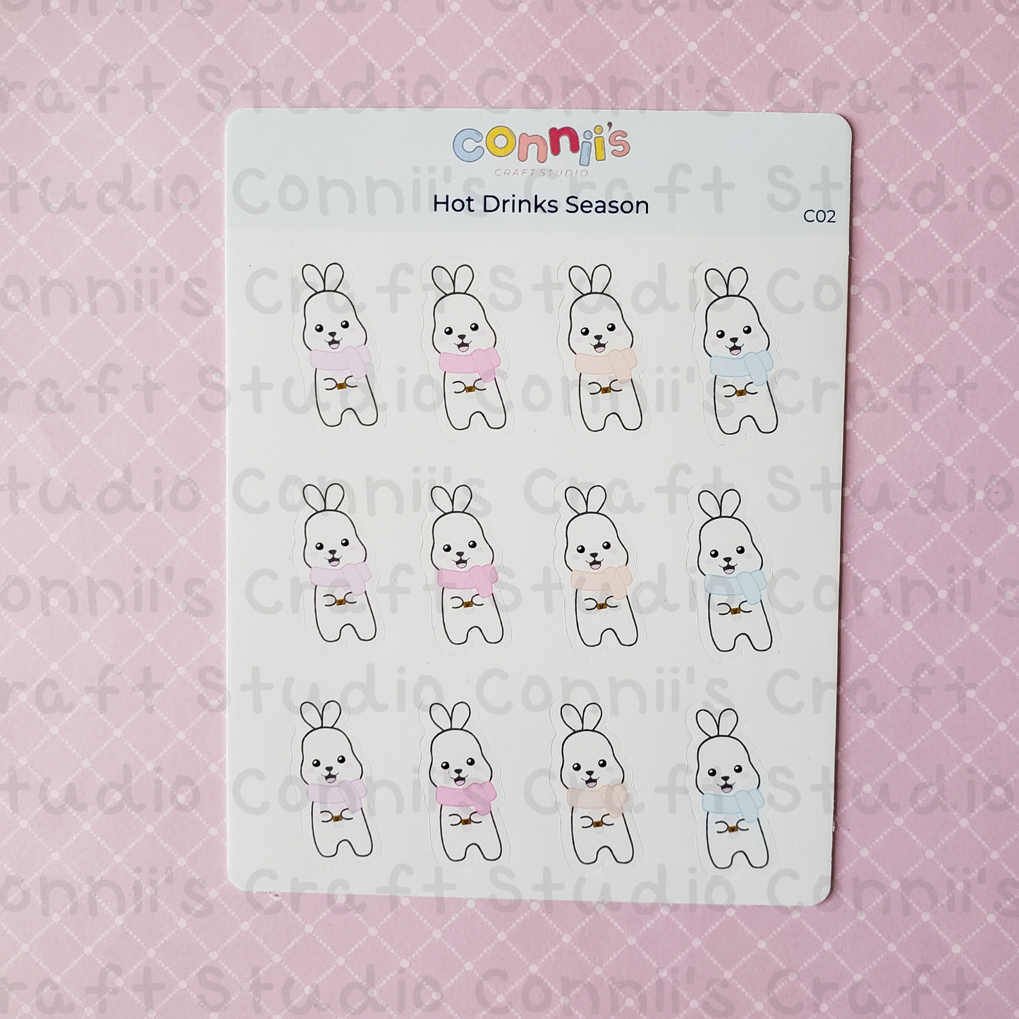 Hot Drinks Season Sticker Sheet