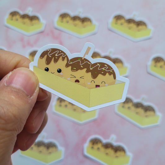 Takoyaki Vinyl Sticker