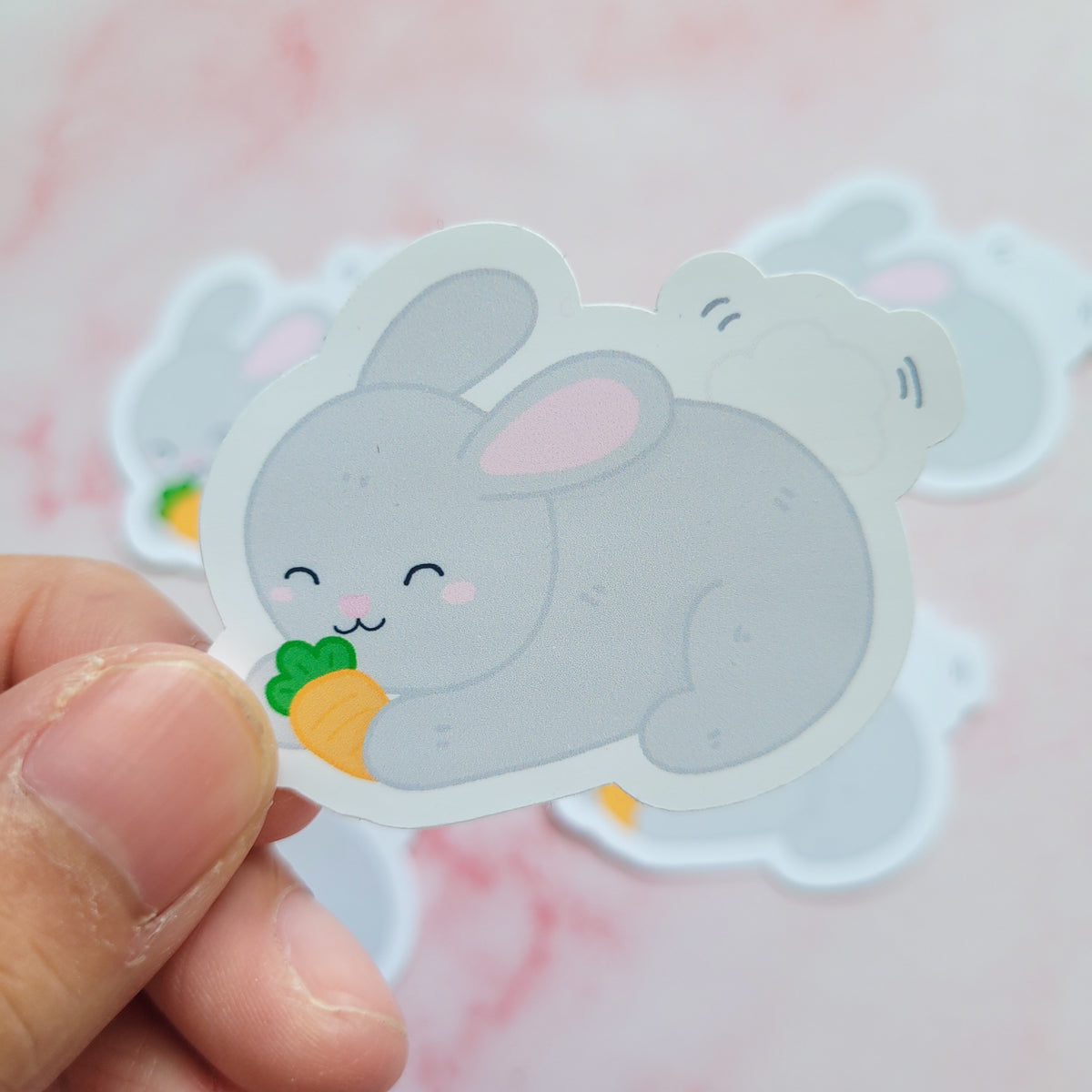 Bun Bun Vinyl Sticker