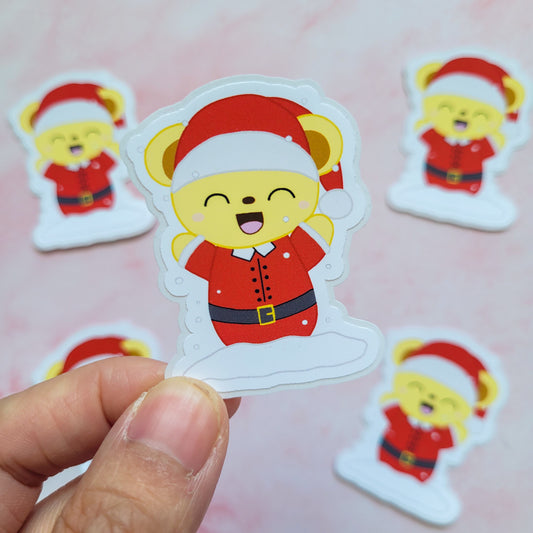 Mango Santa Vinyl Sticker