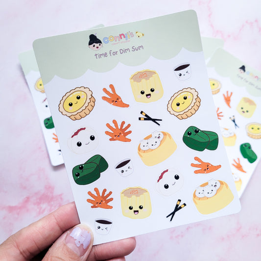 Time for Dim Sum Sticker Sheet