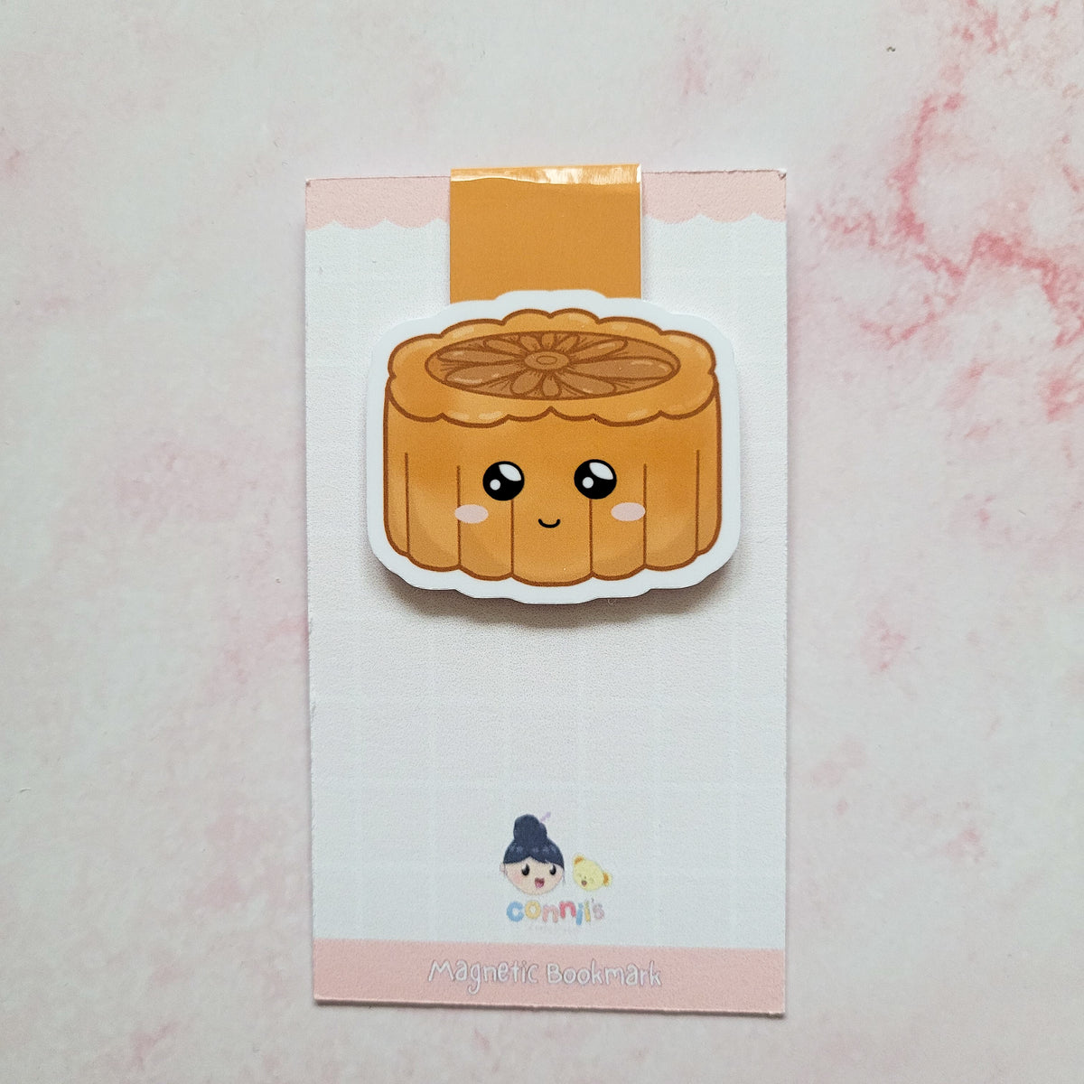 Mooncake Magnetic Bookmark