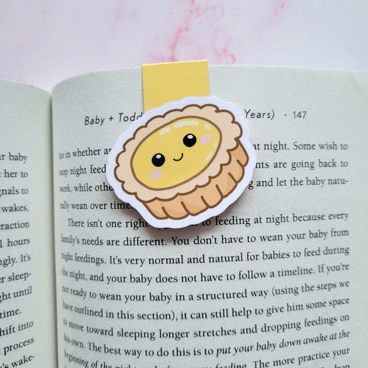Egg Tart Magnetic Bookmark