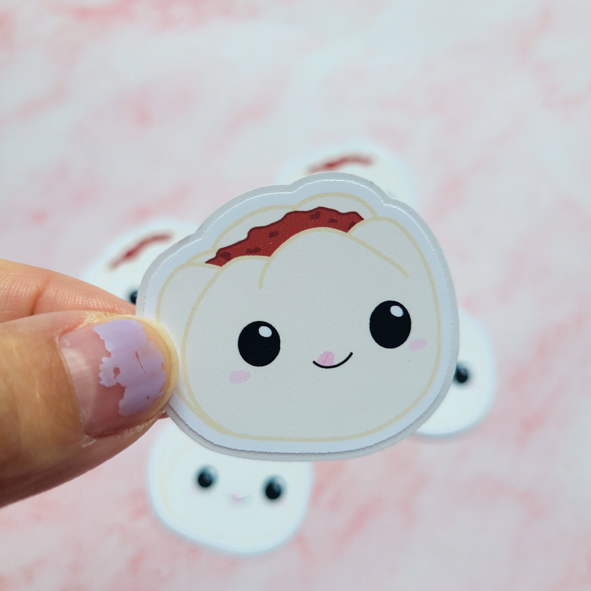 BBQ Pork Bun Vinyl Sticker