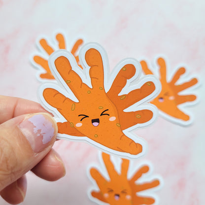Chicken Feet Vinyl Sticker