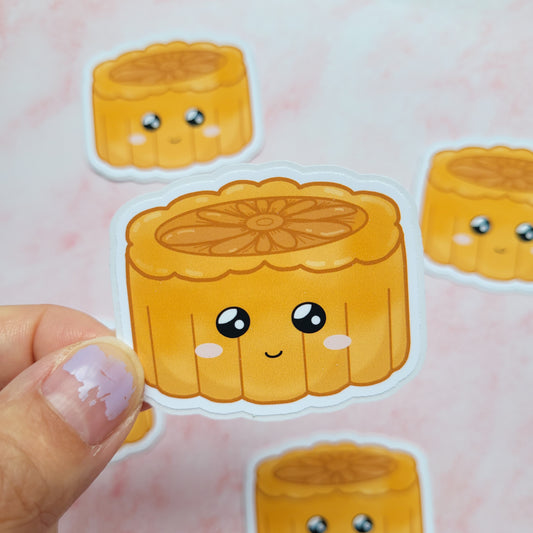 Mooncake Vinyl Sticker
