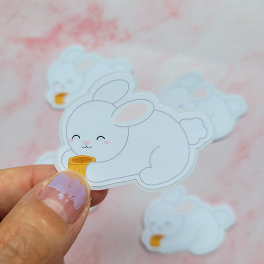 Bun Bun x Mooncake Vinyl Sticker